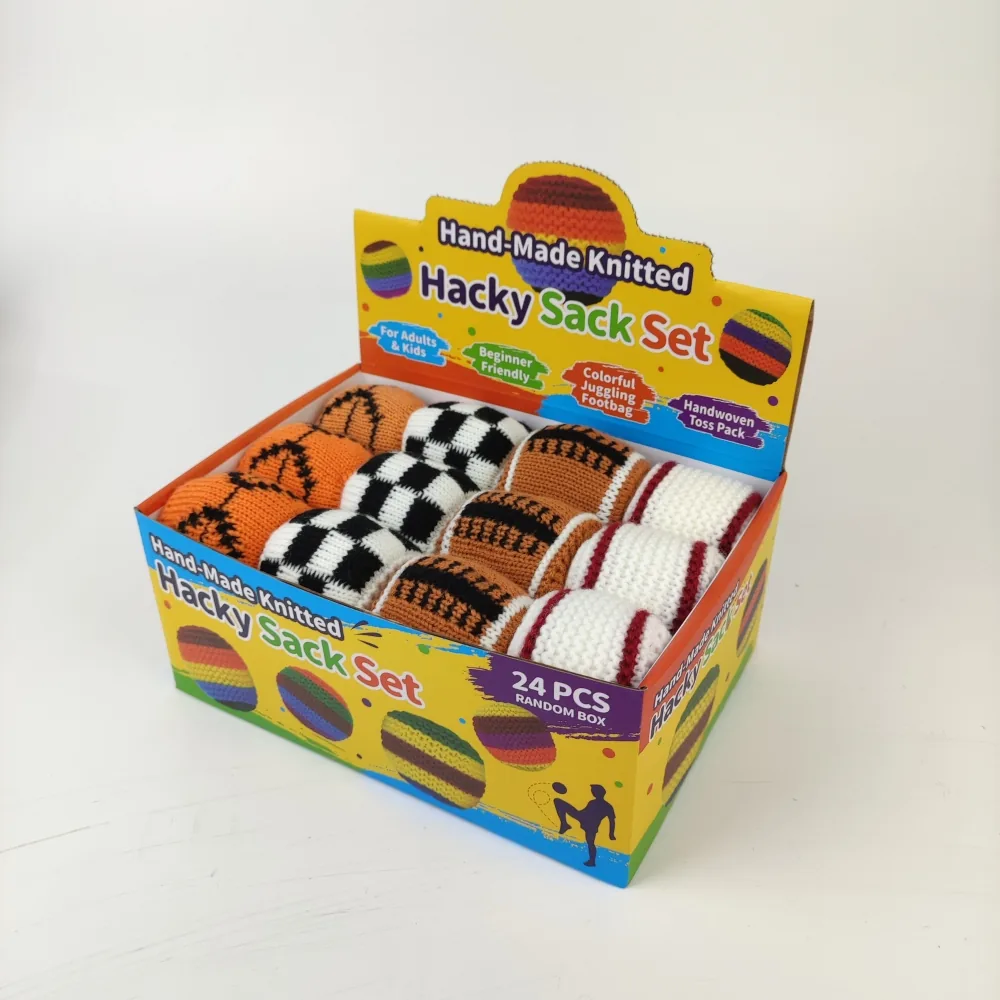 Stress-Relief Toys, Stress Balls, Knitted Sandbags, Kick Balls, Yarn Sandbags, Hand-Knitted Balls, S view 2