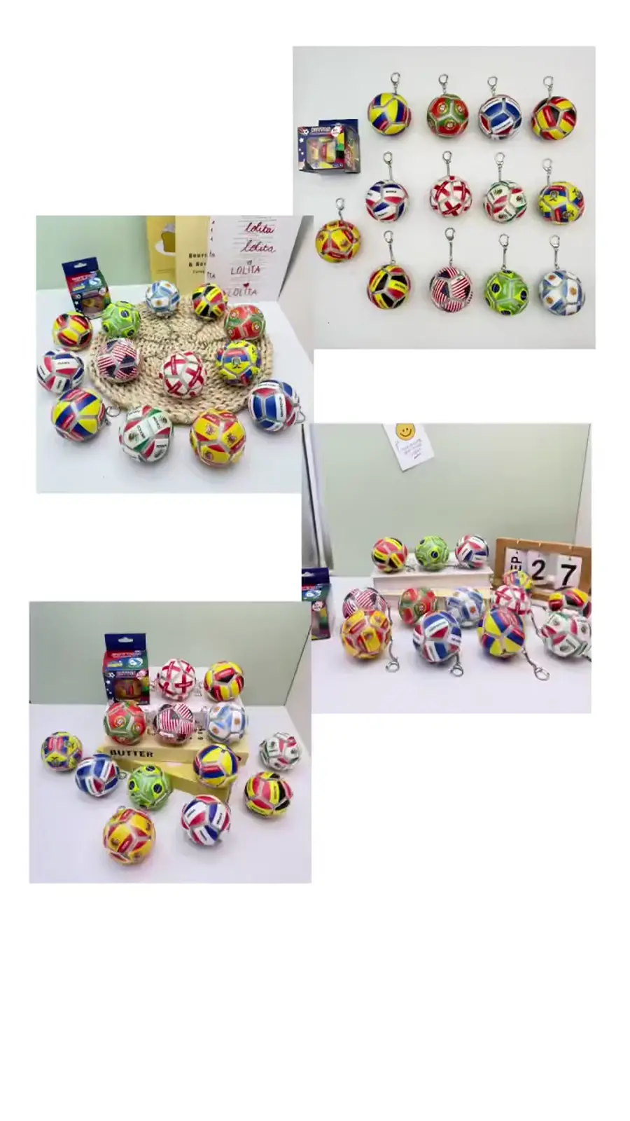 Wholesale of Cross-Border Soccer-Themed Stress Relief Button Balls, Hand and Fingertip Stress Relief video
