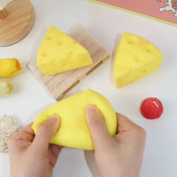 Squeeze and Squish Fun: Stress-Relief Toys (Flour & Cheese),