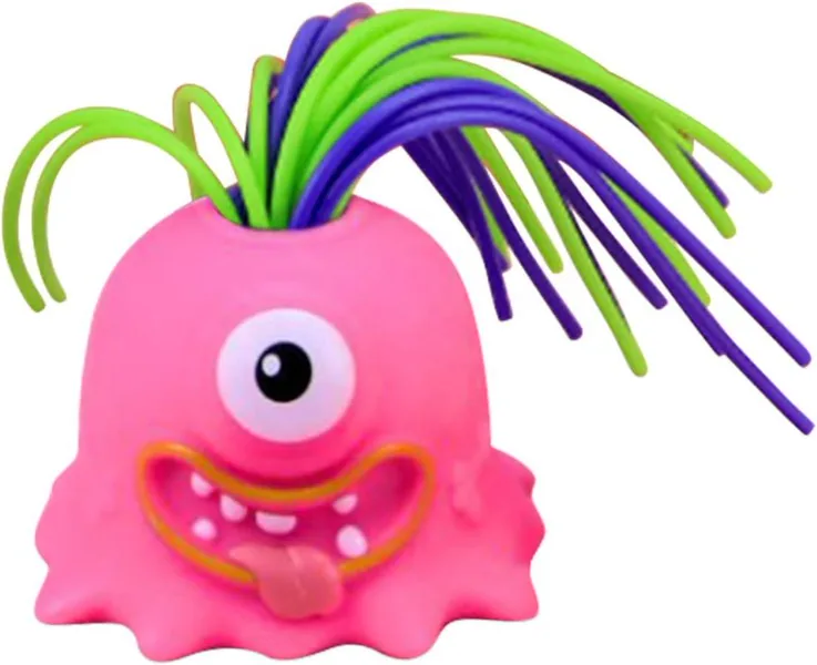 Halloween Screaming Monster Toys Funny Hair-Pulling Screaming Toy Pull Its Hair Stress Relief and Anti-Anxiety Toys view 14