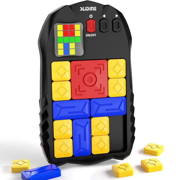 Sudoku Slide Puzzle Games 500+ Level Super Slide Games Brain Teaser Puzzles Travel Handheld Games Console STEM Learning Toys