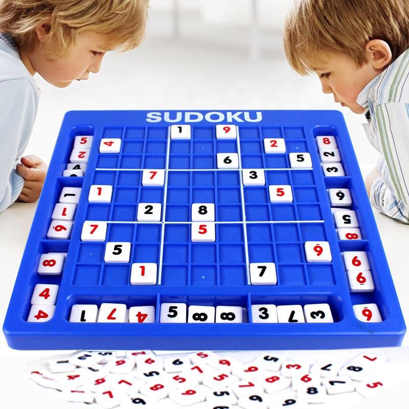 Sudoku Number Cubes Table Game Children Educational Math Leaning Puzzle for Kids view 2