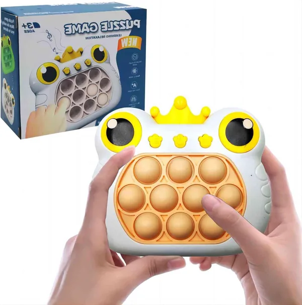 Pop Fidgets Toys Handheld Game for Kids Quicks Push Games Sensory Toys for Autistic Children Push Bubble Light-up Toy for Kids view 6