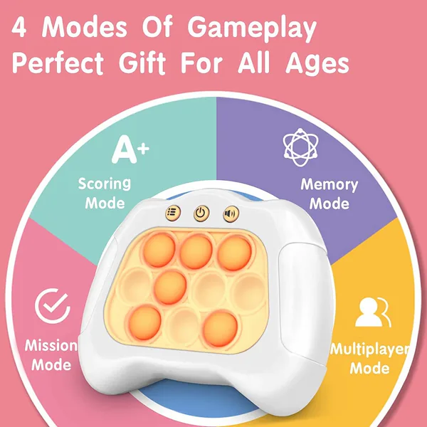 Pop Fidgets Toy It Game Pop Pro It Push Bubble Stress Light-up Toy Popits for Kids view 11