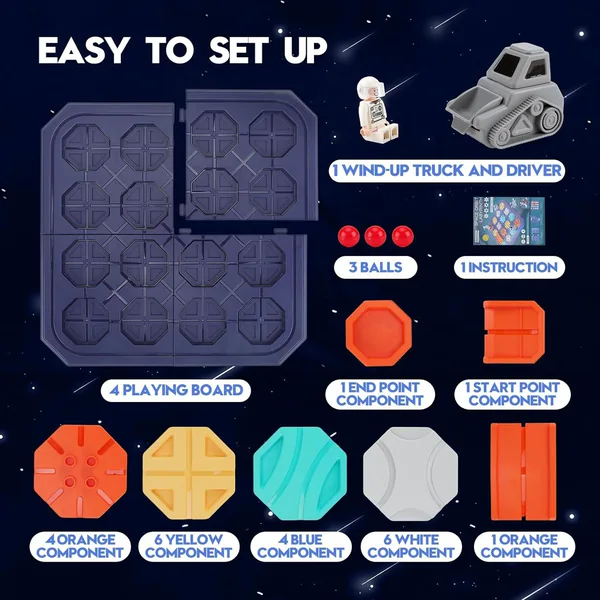 Education Stem Board Game Puzzle Road Builder Challenge Toys Smart Logical Road Builder Brain Teasers Puzzles view 4