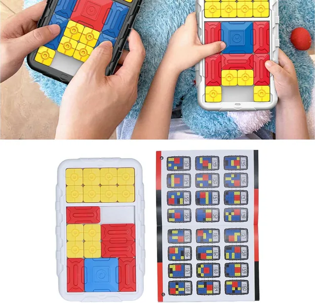 Sudoku Super Slide Educational Brain Games 500+ Leveled Challenge Brain Teaser Puzzles Interactive Handheld Playing Toy view 2