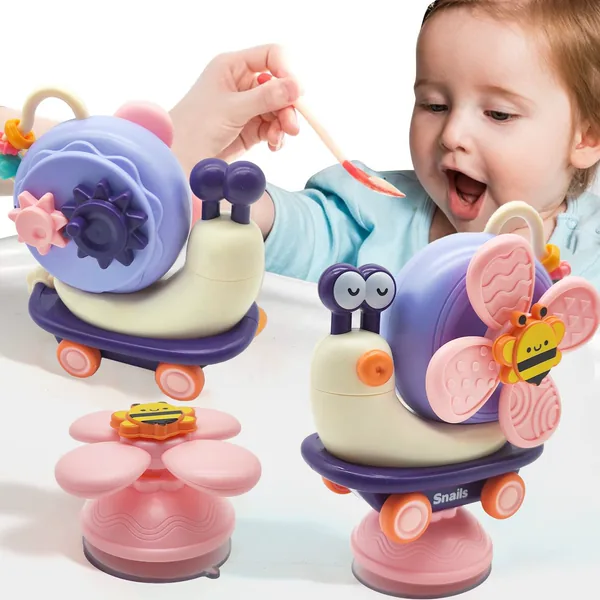 Suction Cup Spinner Toy Baby Fidgets Spinner Toys Spinning Toys for Toddlers