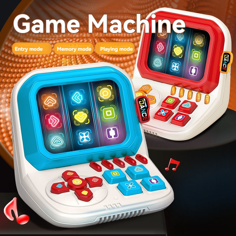 New Fast Finger Dancing Machine Fidgets Toys Handheld Puzzle Game Sensory Toys with Music and Light-up for Kids view 3