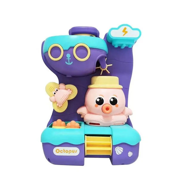 Kid Bath Toy Summer Water Shower Kid Bath Toy Octopus Spinning Waterwheel Children's Bathroom Toys view 3