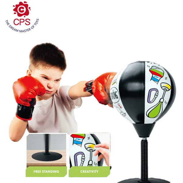 Sport Toy Boxing Set DIY Stress Relief Ball Summer Toys Indoor Outdoor Toy for Kids view 2