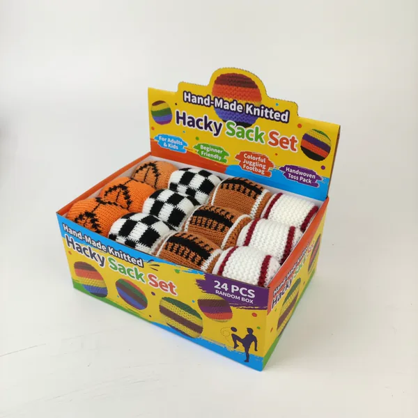 Stress-Relief Toys, Stress Balls, Knitted Sandbags, Kick Balls, Yarn Sandbags, Hand-Knitted Balls, S view 2