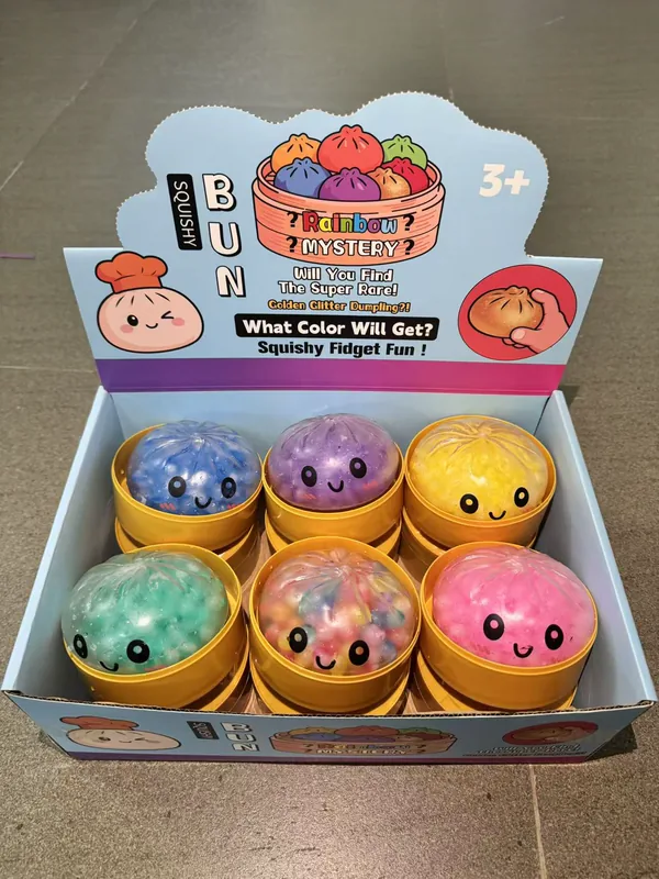 Water Beads Smiling Bun