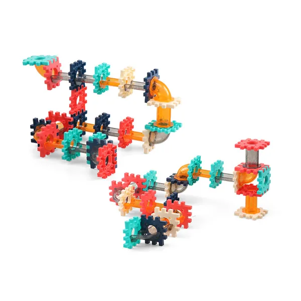 182pcs STEM Marble Race Track Educational Marble Maze Game Building Blocks Kit DIY Marble Runs Blocks for Kids view 2