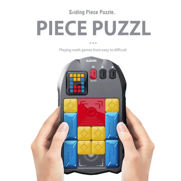 Sudoku Slide Puzzle Games 500+ Level Super Slide Games Brain Teaser Puzzles Travel Handheld Games Console STEM Learning Toys view 5