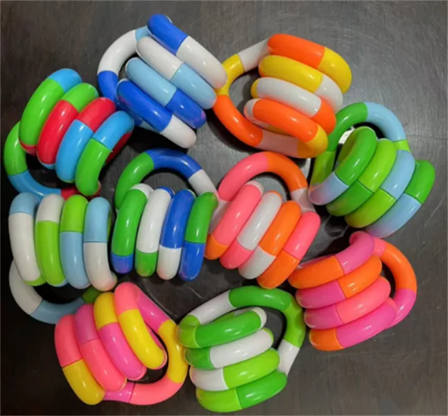 Braided Twist-and-Play: Cross-Border Bestseller, Stress-Relief Twist-and-Play, Twisting Toy, Twist R view 2
