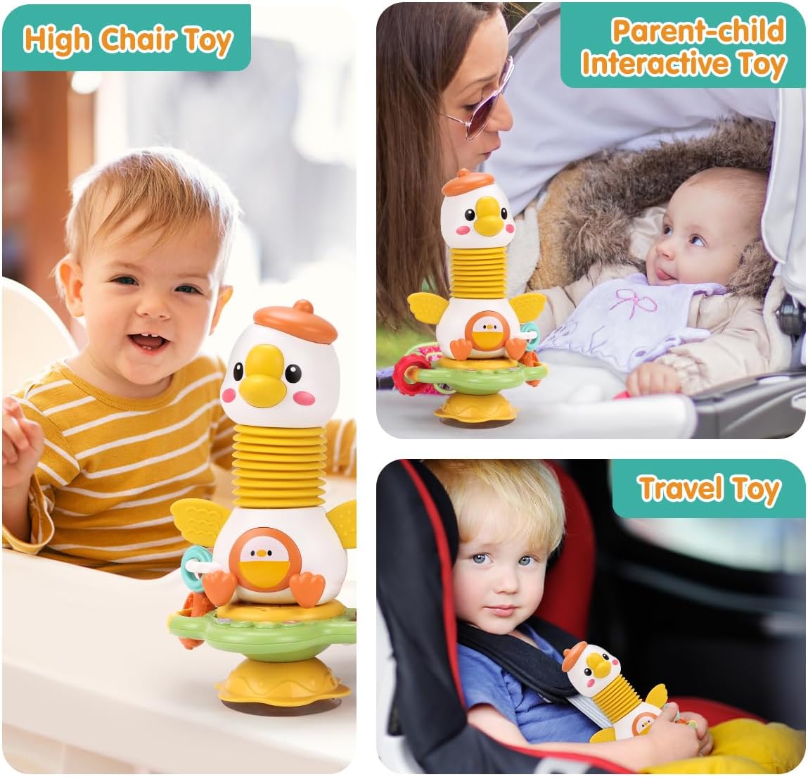 Educational Table Turning Game (Sister Goose) view 3