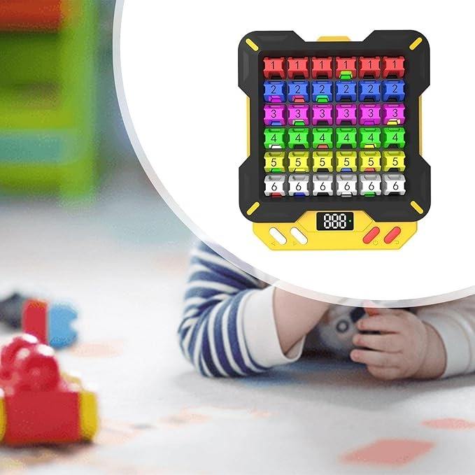 Intelligent Electronic Sudoku Game Kids Toys Educational Brain Teaser Sudoku Challenge Block Puzzle view 5