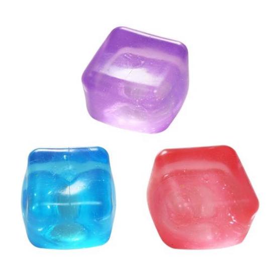 6cm cube with maltose Squishy