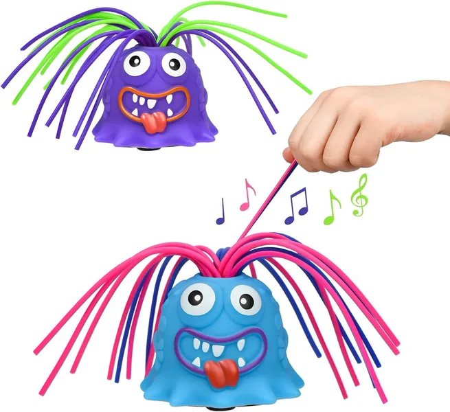 Halloween Screaming Monster Toys Funny Hair-Pulling Screaming Toy Pull Its Hair Stress Relief and Anti-Anxiety Toys view 20
