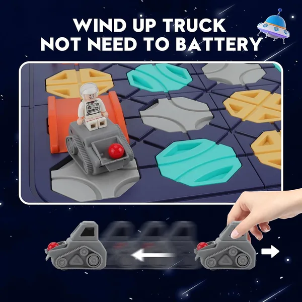 Education Stem Board Game Puzzle Road Builder Challenge Toys Smart Logical Road Builder Brain Teasers Puzzles view 3