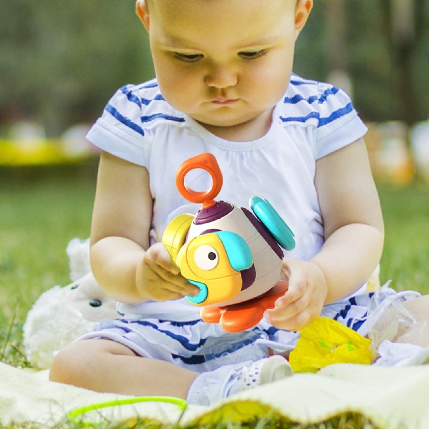 Busy Cube Baby Travel Sensory Toys for Toddlers Montessori Learning Toys Activity Busy Board Fidgets Cube for Kids view 2