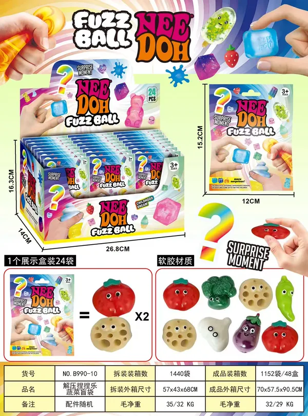 Fruit Stress-Relief Squeezing Toy