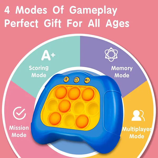 Pop Fidgets Toy It Game Pop Pro It Push Bubble Stress Light-up Toy Popits for Kids view 4
