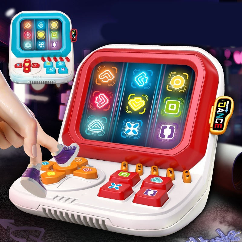 New Fast Finger Dancing Machine Fidgets Toys Handheld Puzzle Game Sensory Toys with Music and Light-up for Kids view 5