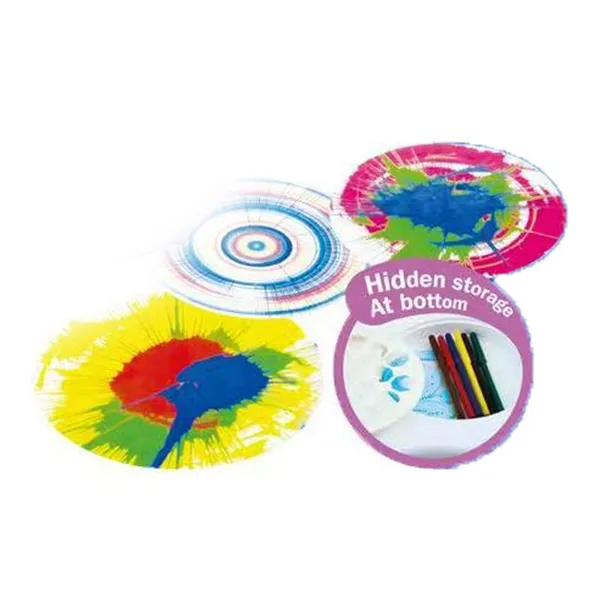 Paint Spin Art Machine Kit for Kids Arts & Crafts Painting Spinner Toys Kits Sets view 2