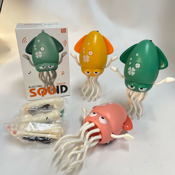 Chain-linked Dancing Squid