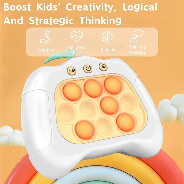 Pop Fidgets Toy It Game Pop Pro It Push Bubble Stress Light-up Toy Popits for Kids view 12