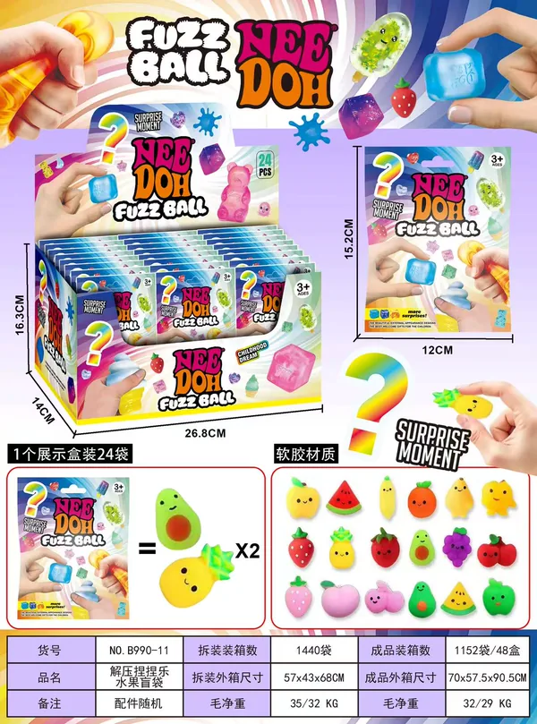 VegetableStress-Relief Squeezing Toy