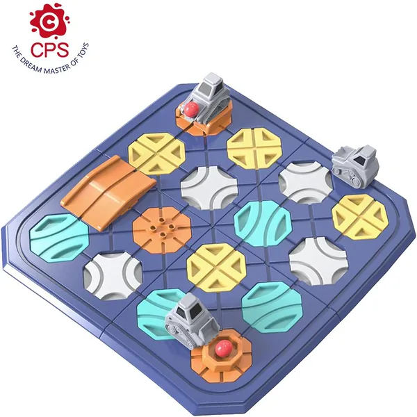 Education Stem Board Game Puzzle Road Builder Challenge Toys Smart Logical Road Builder Brain Teasers Puzzles